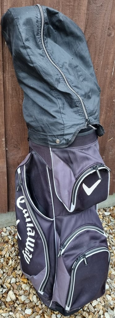 KING COBRA - OFFSET 3-SW, 1-3-5-7, Chipper wedge, putter, CALLAWAY bag, trolley & EXTRA's