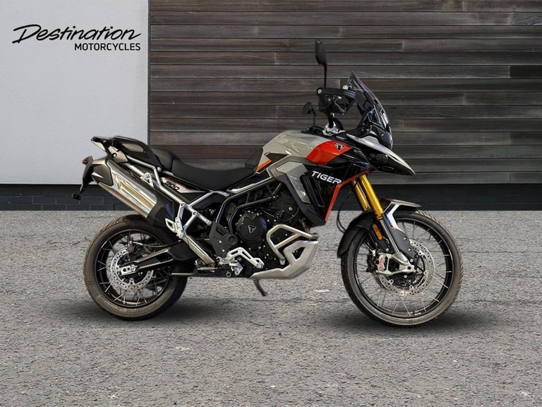 2025 Triumph Tiger 900 RALLY PRO PREMIUM TWIN COLOUR Petrol grey 6 Speed