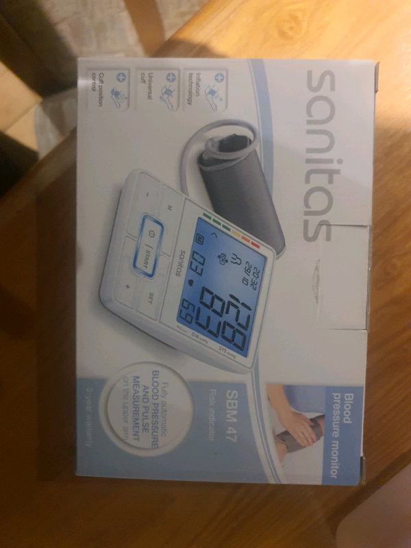 £15 brand new Sanitas Blood Pressure Monitor
