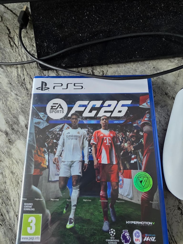 Ps5 Disc Edition 825gb plus fifa 26