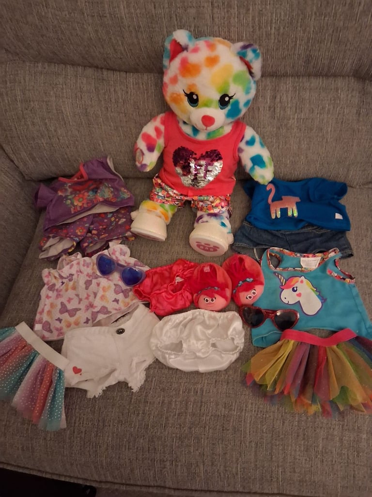 image for Build a bear with clothes
