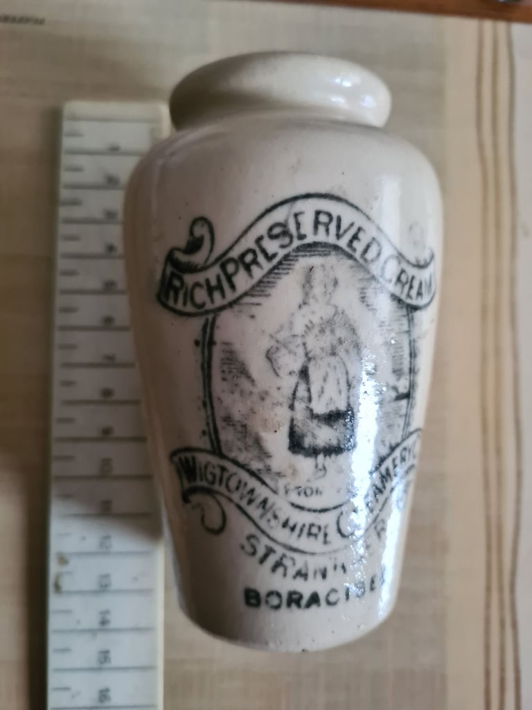 Old vintage cream pot