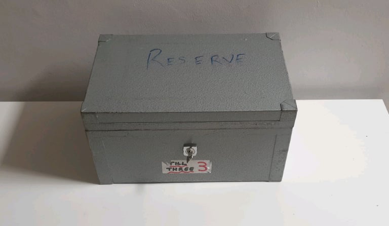 Metal Filling Box With Key 