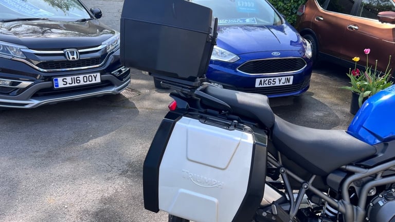 Triumph Tiger Explorer XRT 66 reg 2017 20k service history 2 owners heated seats