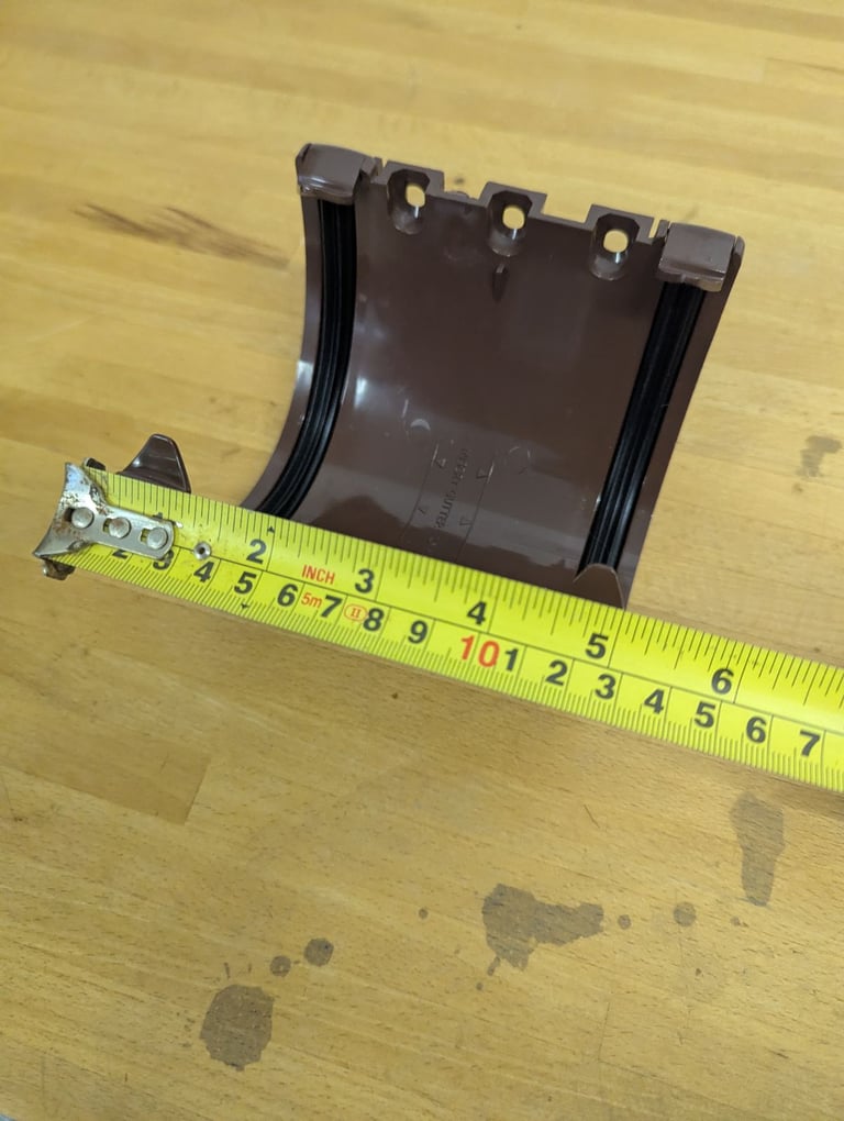 FloPlast  115mm Gutter connector x3