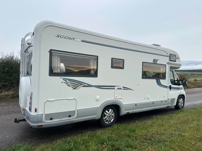 Motorhome autotrail scout se 6 berth u shape lounge 