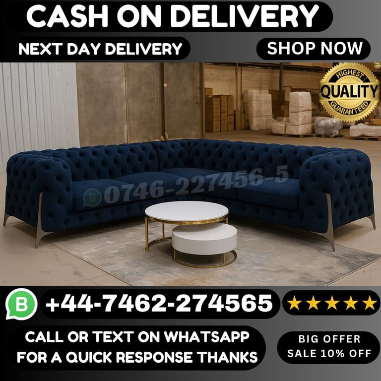Luxurious Italian Chesterfield Sofas – Timeless Elegance on Sale Now!
