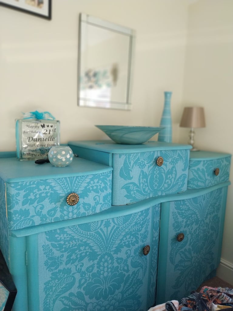 image for Vintage dressing table/cocktail cabinet