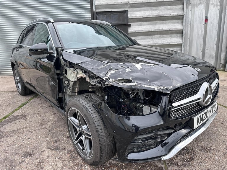 2020 20 REG MERCEDES GLC 220 AMG LINE 4MATIC DAMAGED REPAIRABLE SALVAGE