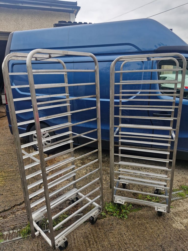 Bakery equipment. Revent rack oven racks 