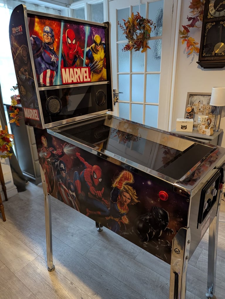 Marvel themed Digital Pinball machine - 10 boards