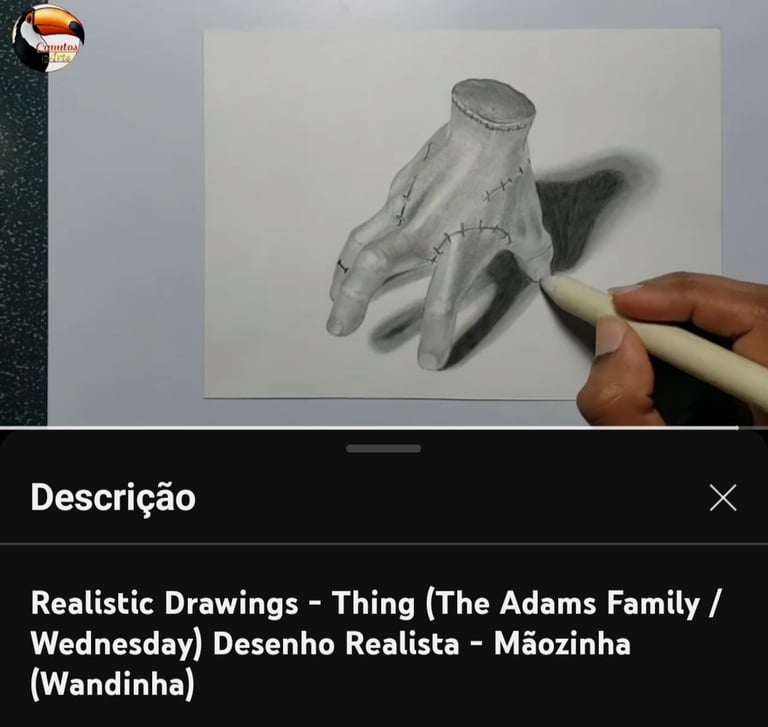 **Realistic Drawings on YouTube – Art That Impresses 🎨✨**
