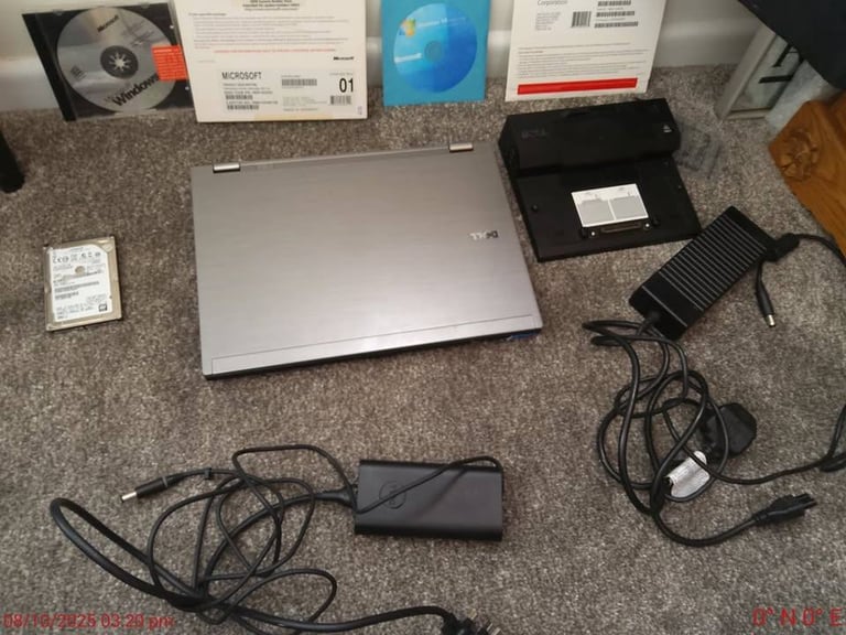 image for Dell latitude i7 laptop various o/s ssd 8gb