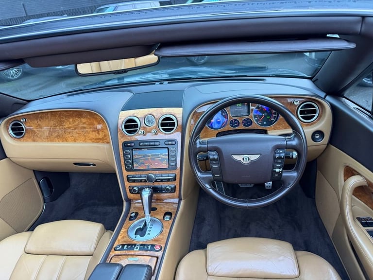 2007 57 BENTLEY CONTINENTAL 6.0 W12 GTC CONVERTIBLE 2DR PETROL AUTO 4WD EURO 4 (