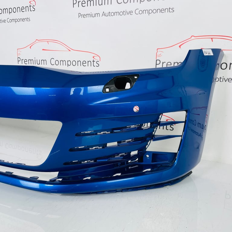 VW Golf Gti Gtd Front Bumper Skin Genuine Blue Mk7 2013 – 2017 [an66]