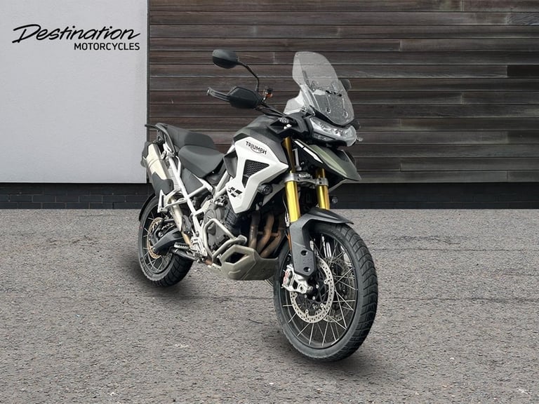 2023 Triumph Tiger 1200 RALLY PRO Petrol green Manual