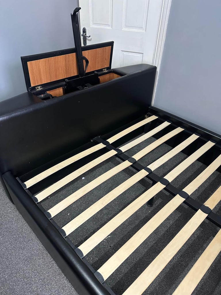 Double TV bed