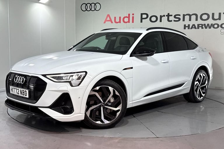 2022 Audi e-tron 50 Black Edition Sportback 5dr Electric Auto quattro 71.2kWh (11kW Charger) ESTA...