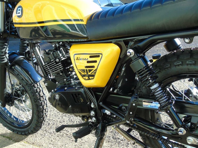 Bullit Motorcycles Bluroc Legend 125cc 2025 Brand New 2Yr Warranty, UK Delivery