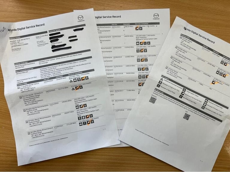 MAZDA 3 2.0 SE NAV NEW SHAPE 2014 PETROL 1 OWNER FULL MAZDA SERVICE HISTORY