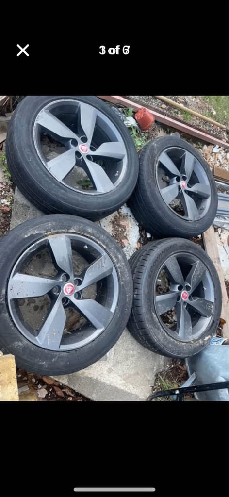 Jaguar E pace alloy wheels 