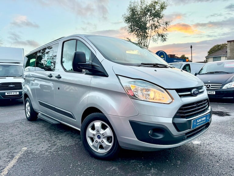 2014 Ford Tourneo Custom 2.2 300 TDCi Zetec Minibus Double Cab 5dr Diesel Manual L2 Euro 5 (s/s) ...
