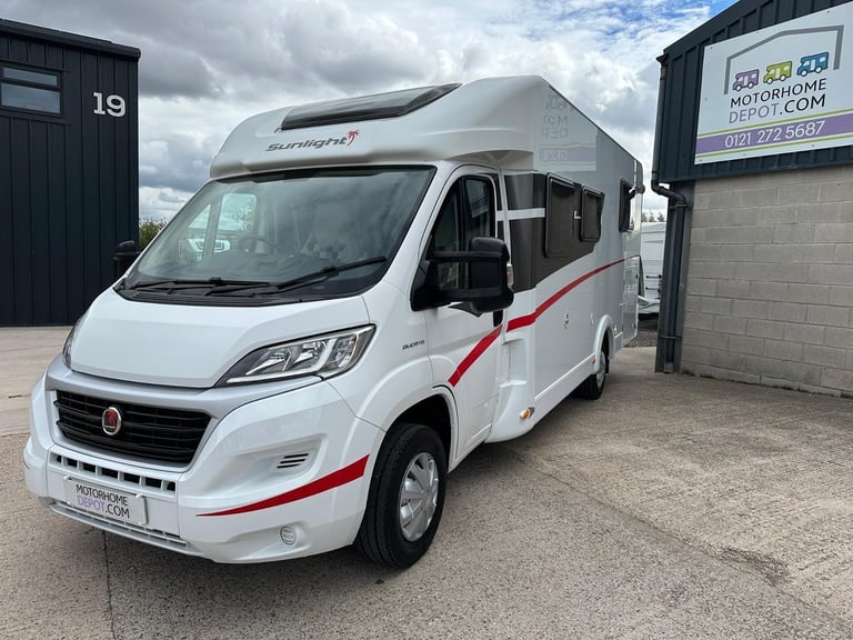 image for Dethleffs Sunlight T69L - Rear Island Bed Motorhome For Sale