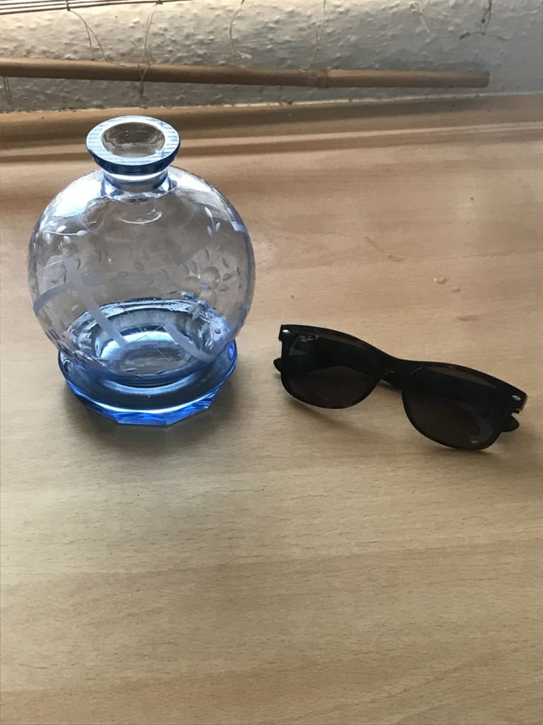 BOHEMIAN GLASS DECANTER 