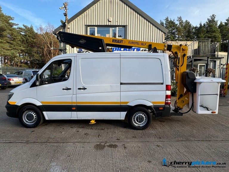 2018 Mercedes Sprinter 3.5 ton Versalift Access Platform Cherry Picker