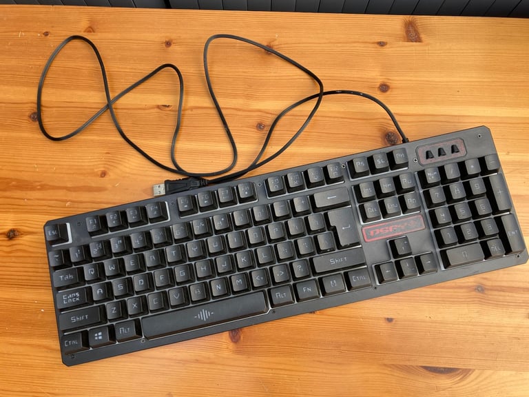 image for GAMING KEYBOARD AND MOUSE LIGHT UP