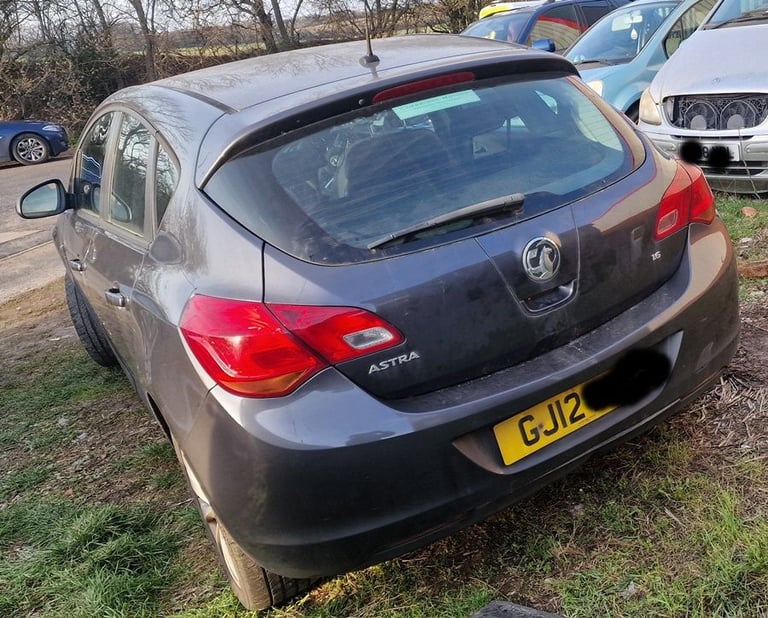 Vauxhall Astra J Tailgate Grey Z177 2012