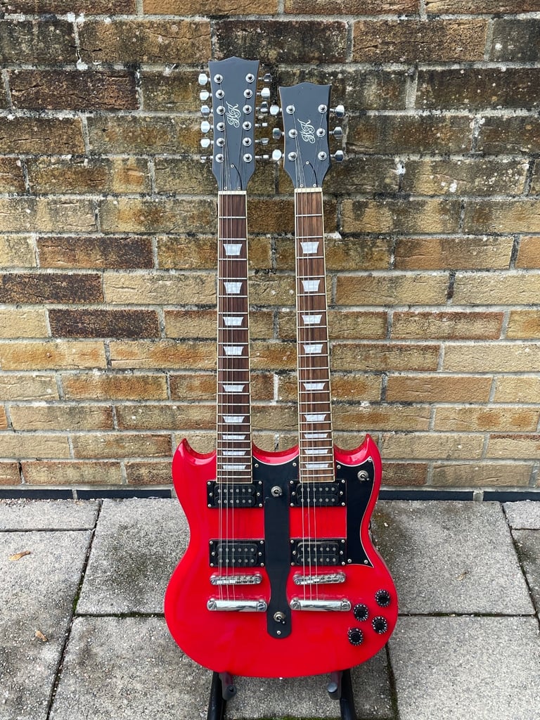 Vintage double neck guitar circa 1970