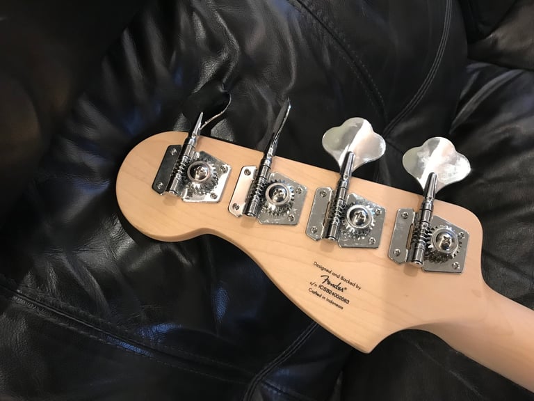 Squier Affinity Precision Bass Guitar PJ MN, Black, good condition, set up 