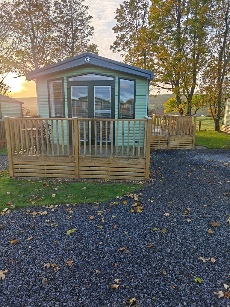 Modern Static Caravan 2018 Northumberland County Durham border