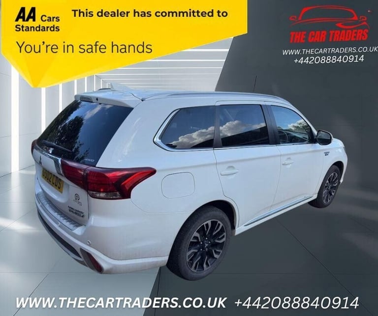 2016 Mitsubishi Outlander 2.0 PHEV GX4hs 5dr Auto ESTATE PETROL/ELECTRIC Automatic