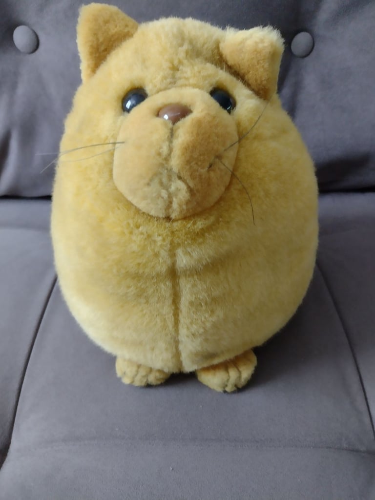 Cute fat cat door stopper 
