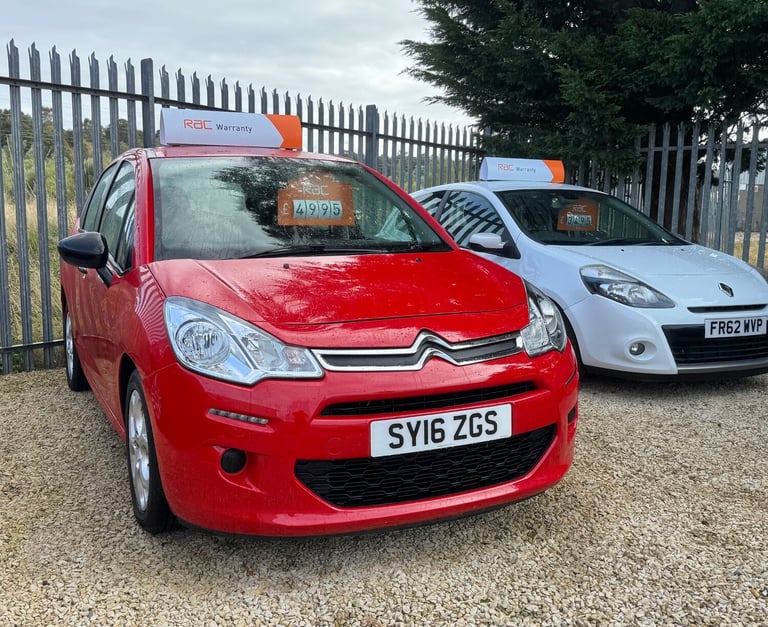 2016 Citroen C3 1.0 PureTech Edition 5dr HATCHBACK Petrol Manual