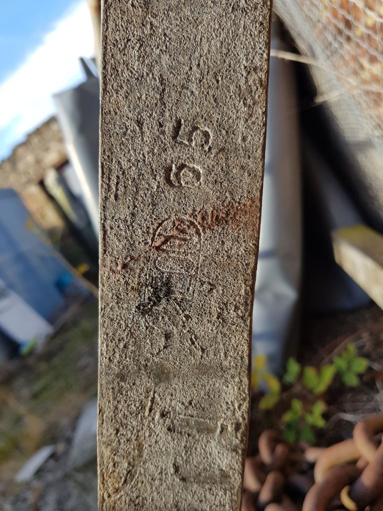 boat anchor galvanised