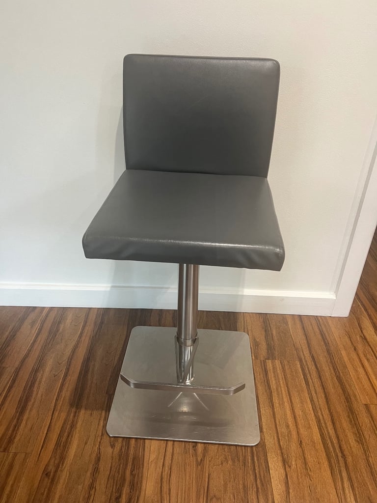 Grey Bar Stool