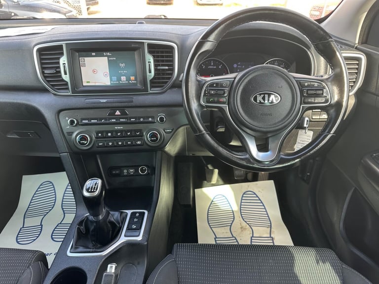 2017 Kia Sportage 1.7 CRDi 2 Euro 6 (s/s) 5dr ESTATE Diesel Manual