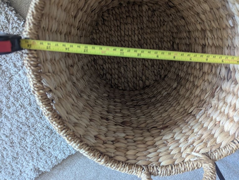 Large wicker basket