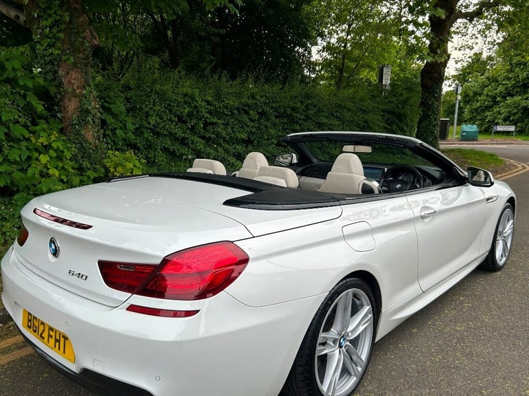 2012 BMW 6 Series 640D M SPORT Convertible Diesel Automatic