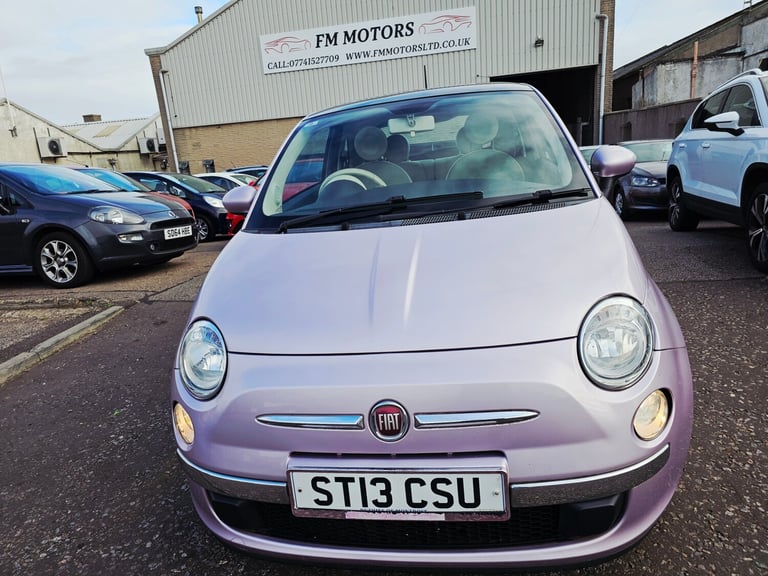 2013 Fiat 500 1.2 Lounge 3dr [Start Stop] HATCHBACK Petrol Manual