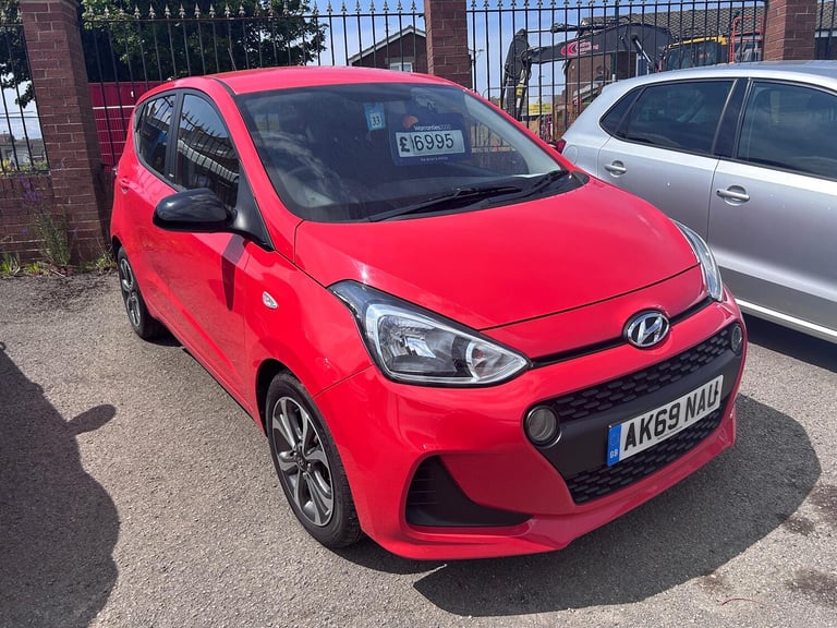 2019, HYUNDAI I10 1.0 Play Red Manual Petrol