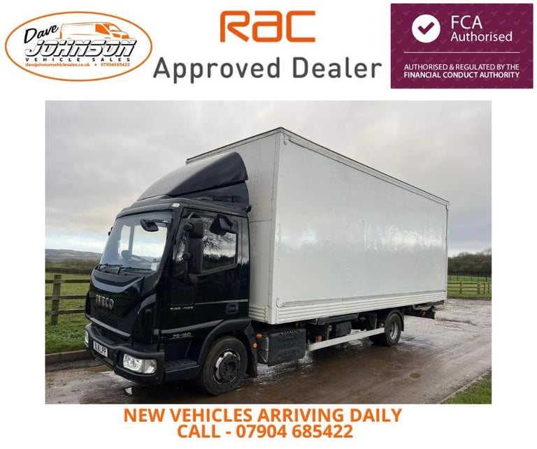 IVECO EUROCARGO BOX LORRY 75-160 EURO 6 2018 ( 18 ) 
