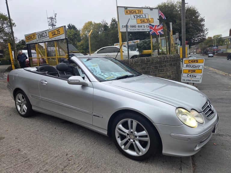 2004 Mercedes-Benz CLK 320 Avantgarde 2dr Tip Auto CONVERTIBLE Petrol Automatic