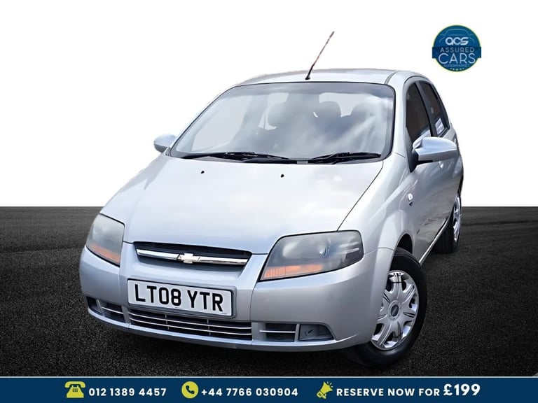 2008 08 CHEVROLET KALOS 1.2 SE 5D 72 BHP