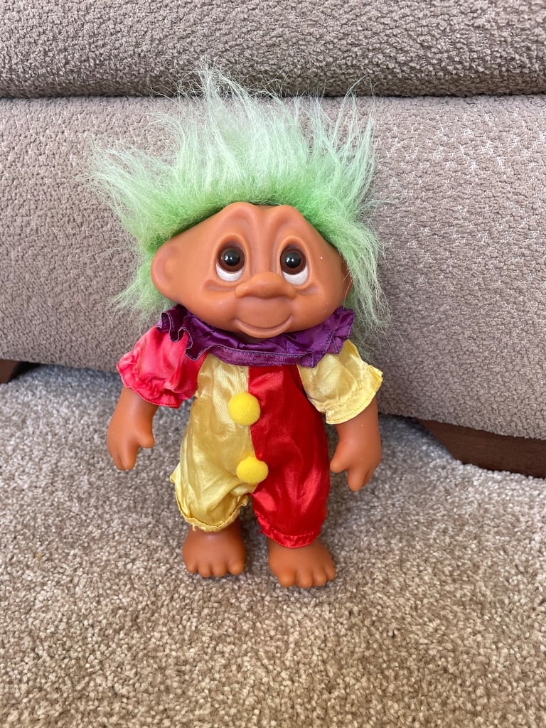 image for Clown troll doll
