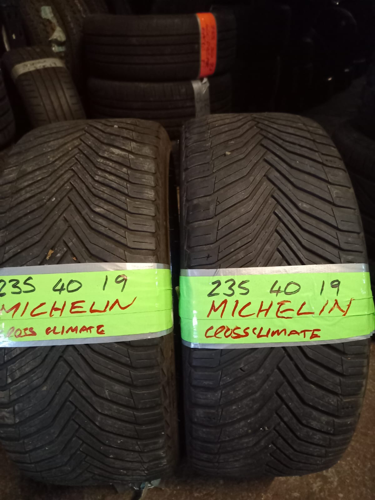 235 40 19 Michelin CrossClimate only £60 fitted and balanced OPEN 7 days a week