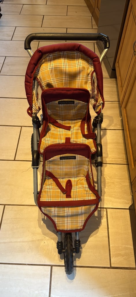 Mamas and Papas toy double buggy 